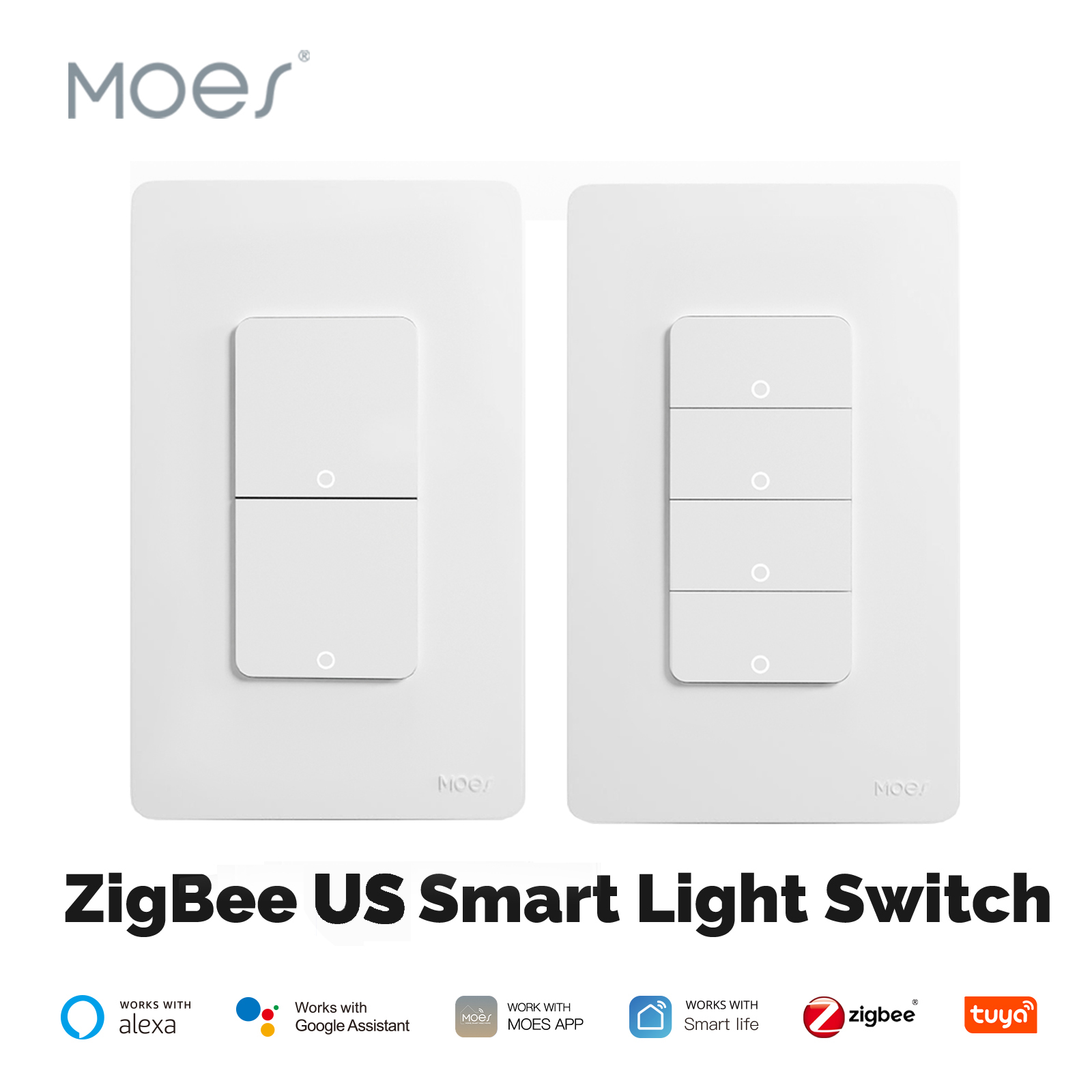 Home Automation Diy - MOES Tuya ZigBee Smart Light Switch