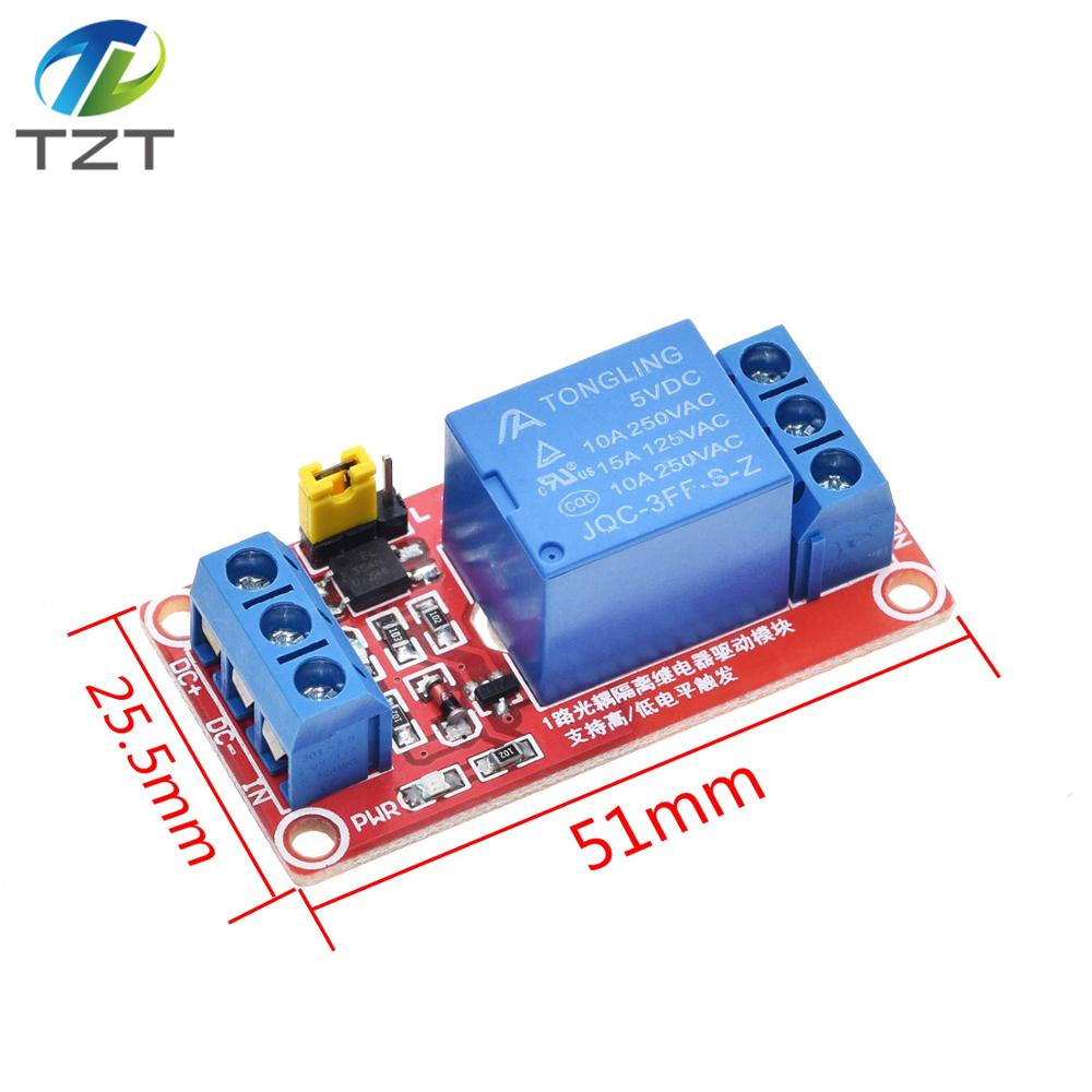 DIYTZT 1pcs 1 2 4 8 Channel 5V - Relay 8 Channel Board 评论和价格