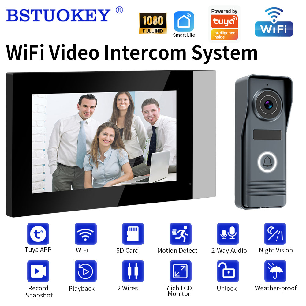 2-Wires Smart Home Wifi 1080P  - Smart Doorbell Wired 评论和价格