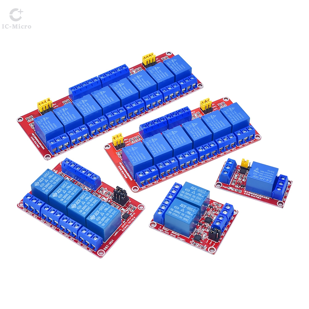 1 2 6 4 8 Channel 5V 12V 24V R - Relay 8 Channel Board 评论和价格