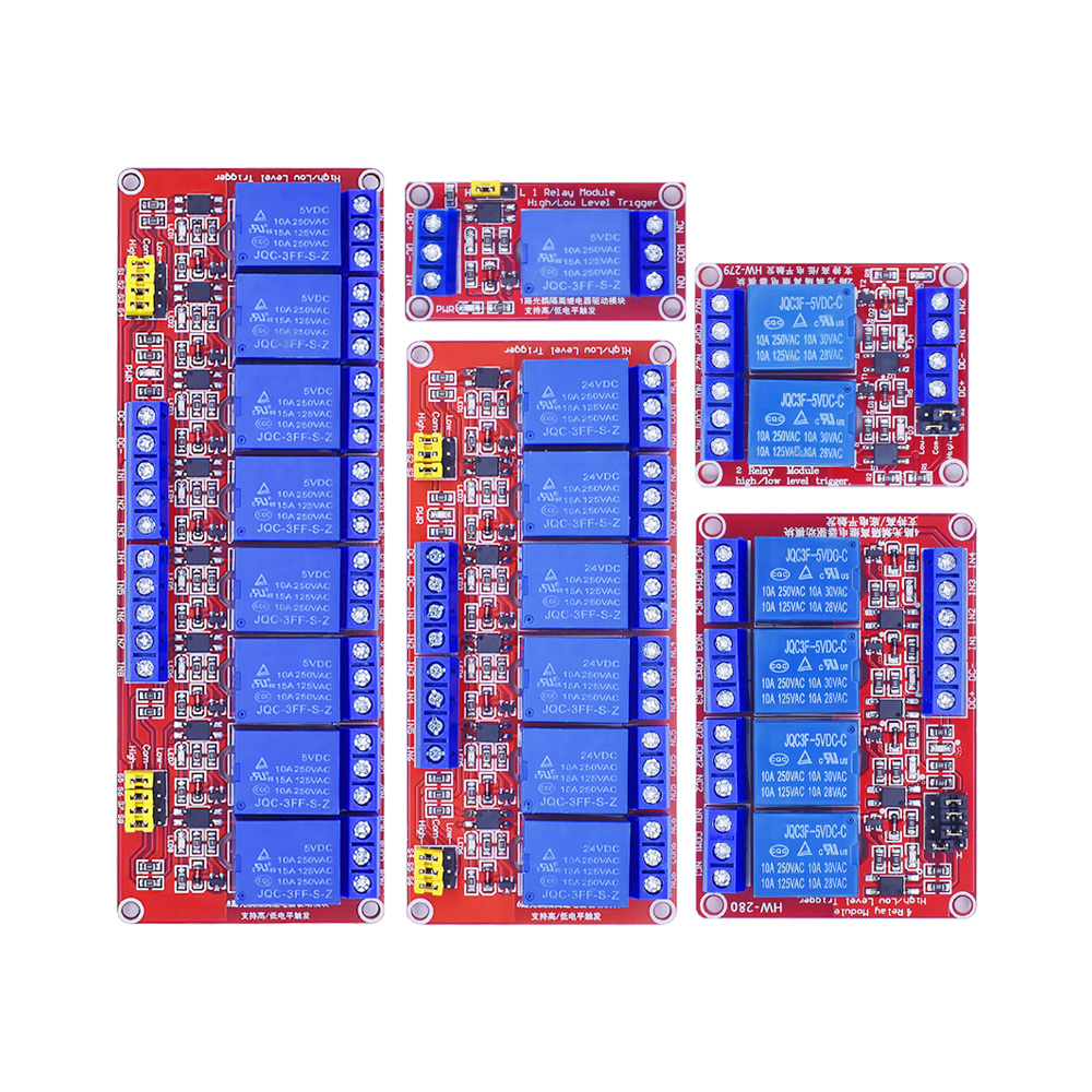 1 2 6 4 8 Channel 5V 12V 24V R - Relay 8 Channel Board 评论和价格