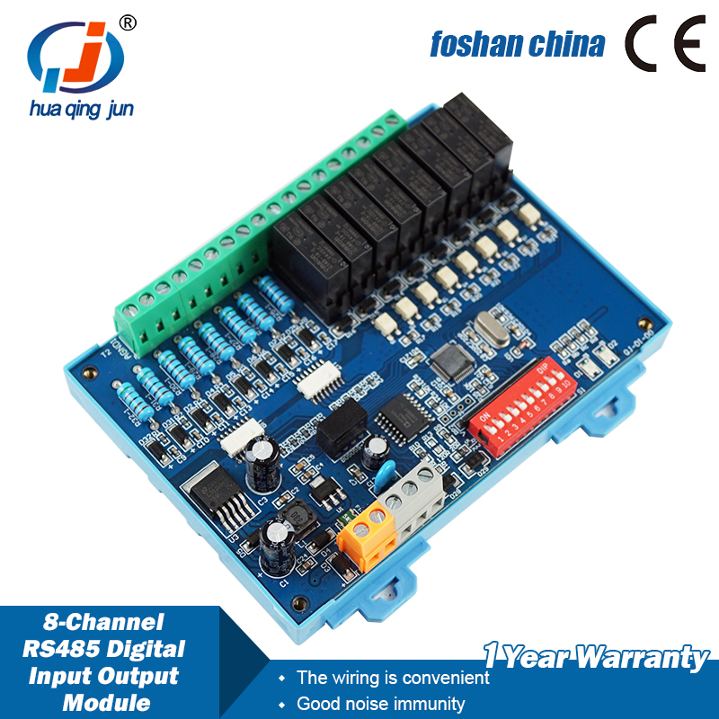Huaqingjun 8-Channel RS485 Dig - Relay 8 Channel Board 评论和价格