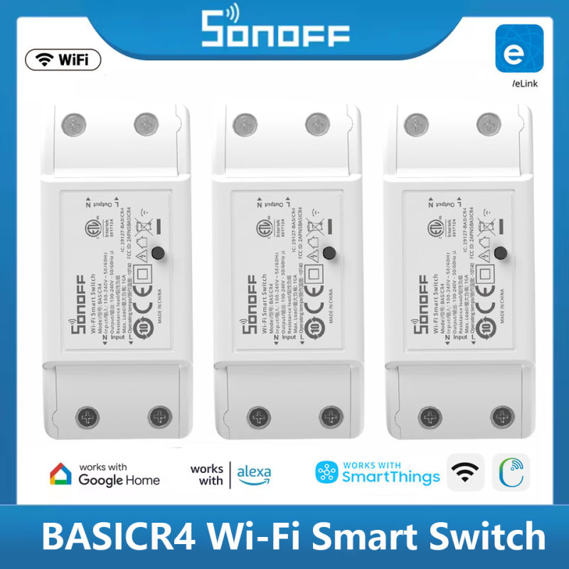 1-10PCS SONOFF WiFi Switch BAS - Sonoff Basic Switch 评论和价格