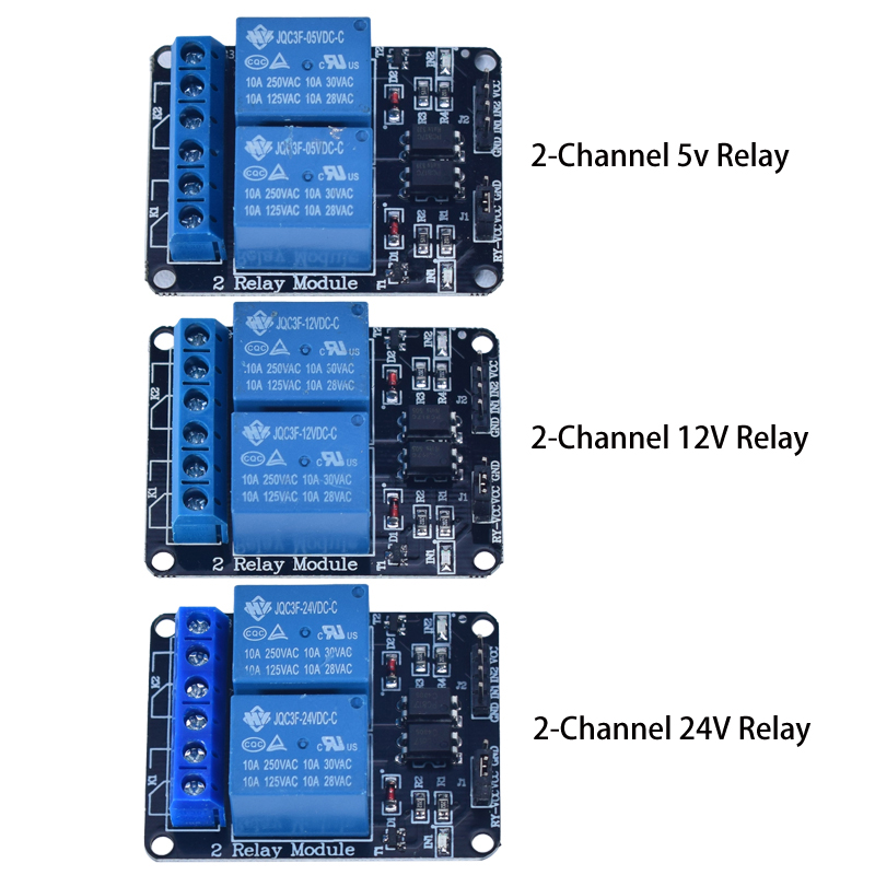 DC 5V 12V 24V 1 2 4 6 8 Channe - Relay 8 Channel Board 评论和价格
