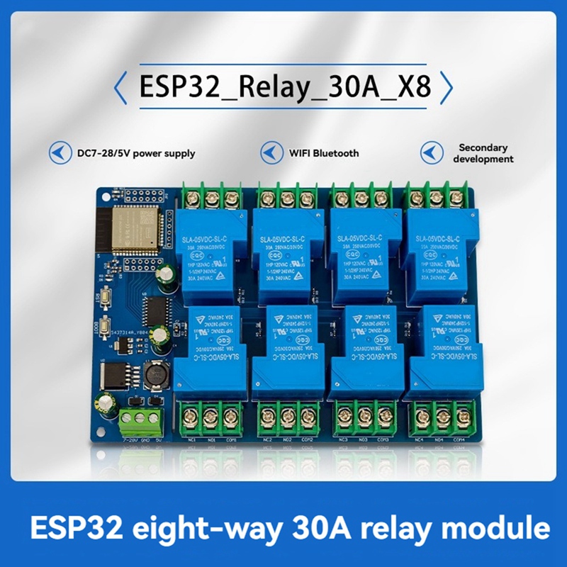 8 Channel Relay Module 30A DC7 - Relay 8 Channel Board 评论和价格