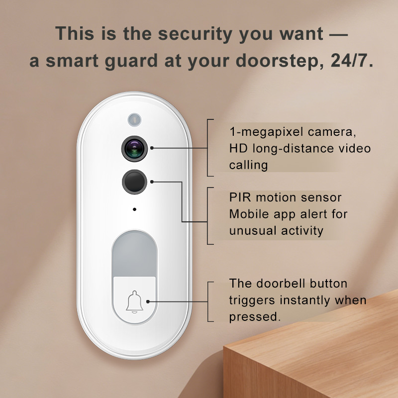 Tuya Smart Video Doorbell Wire - Smart Doorbell Wired 评论和价格