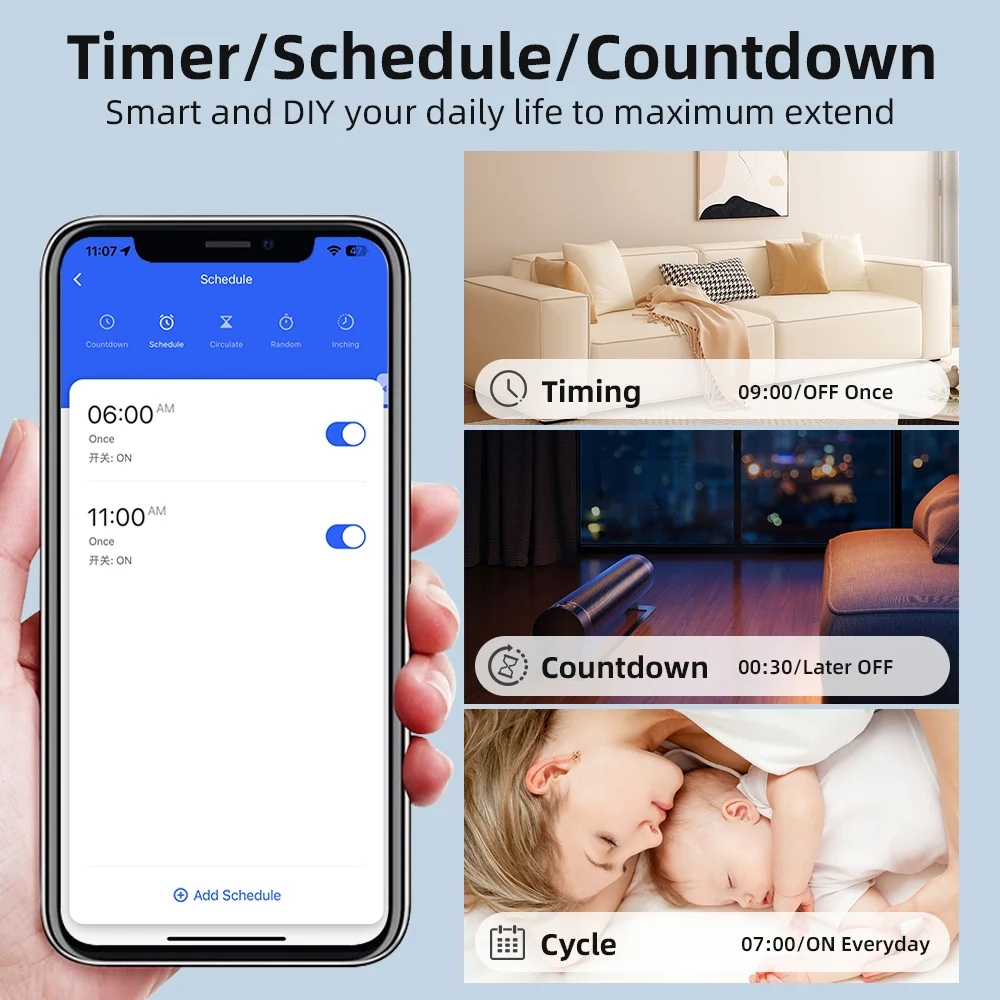 2 Way Control Tuya Mini 16A Wi - Smart Home Automation Diy 评论和价格