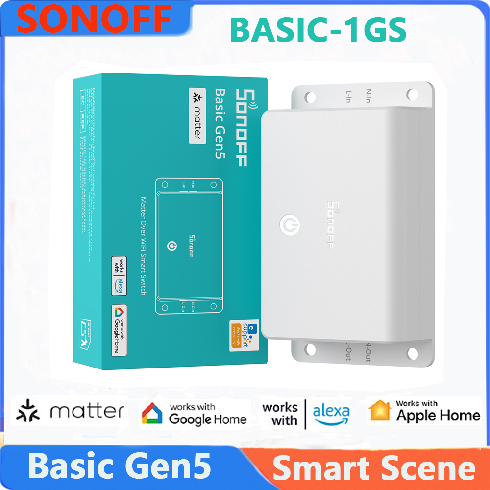 SONOFF Basic Gen5 (BASIC-1GS ) - Sonoff Basic Switch 评论和价格