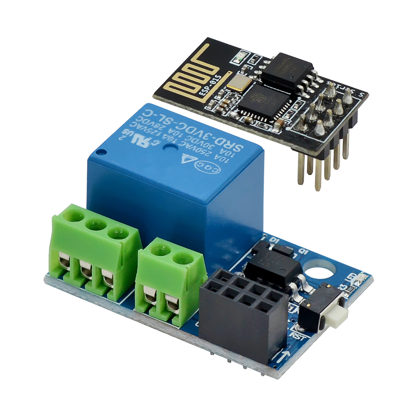 ESP-01S WiFi Relay Module 5V 1 - Keys Diy Home Automation Kit With Esp32 评论和价格
