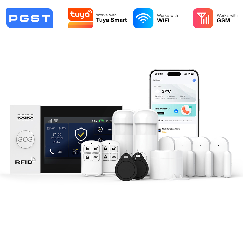 PGST 2G GSM WiFi Alarm System  - Smart Home Automation Diy 评论和价格