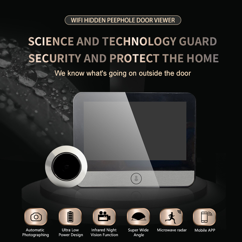 Smart tuya APP security protec - Smart Doorbell Wired 评论和价格