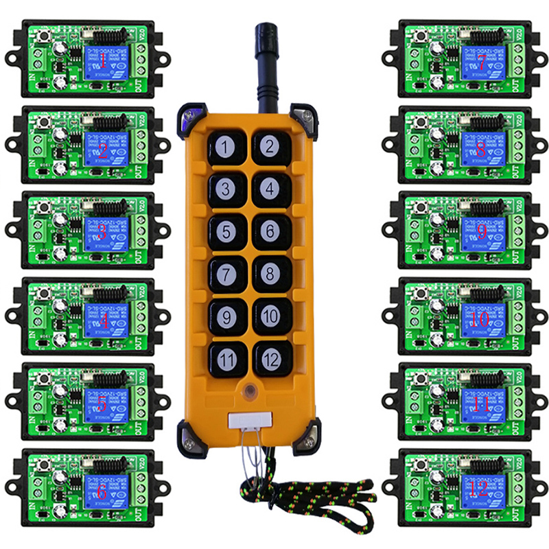 3000M Long Range DC12V 24V 1CH - Home Automation Diy 评论和价格
