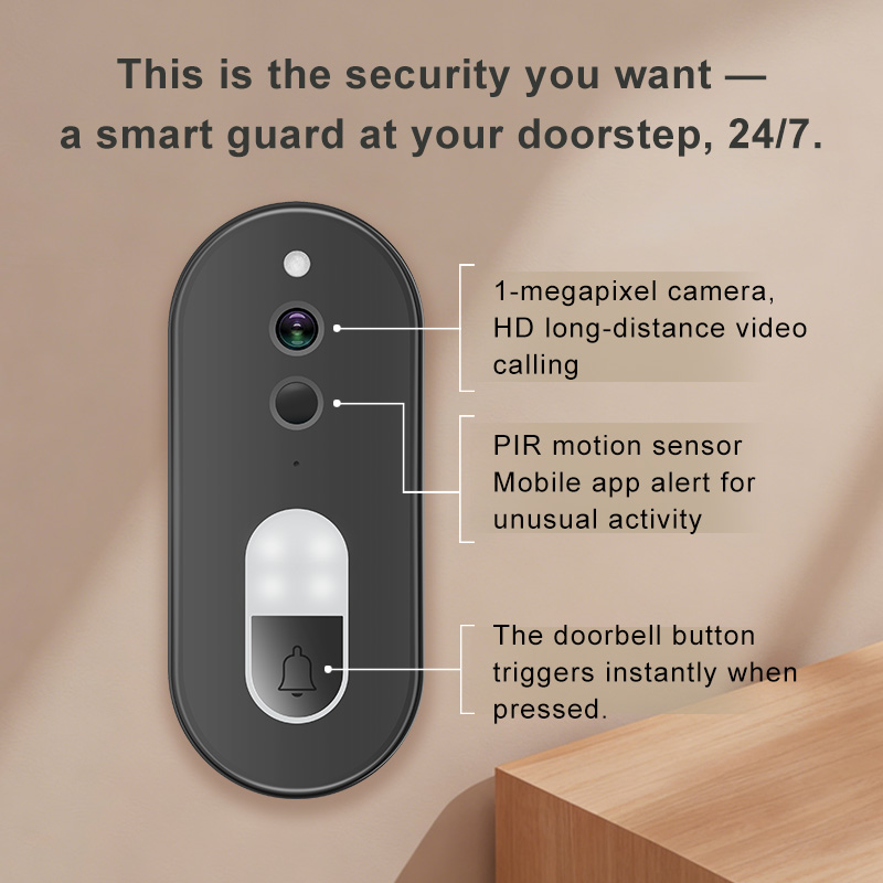 WiFi Video Doorbell Work With  - Smart Doorbell Wired 评论和价格
