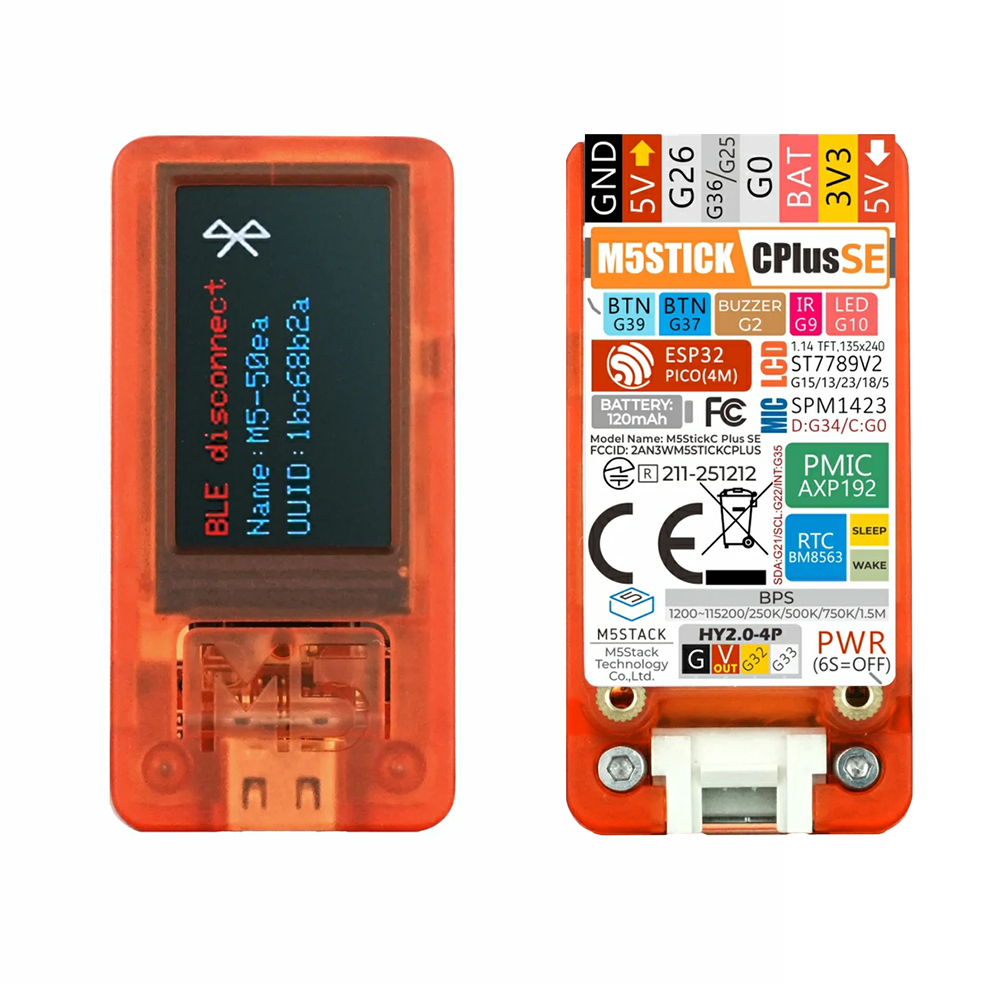 M5Stack StickC-Plus SE ESP32 D - Keys Diy Home Automation Kit With Esp32 评论和价格