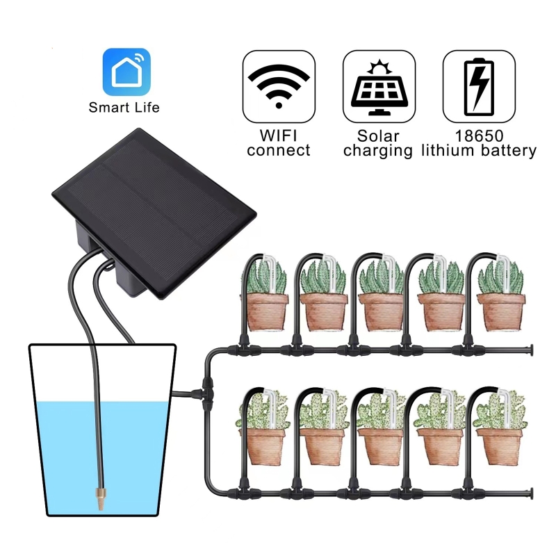 WIFI Solar Automatic Watering  - Smart Home Automation Diy 评论和价格