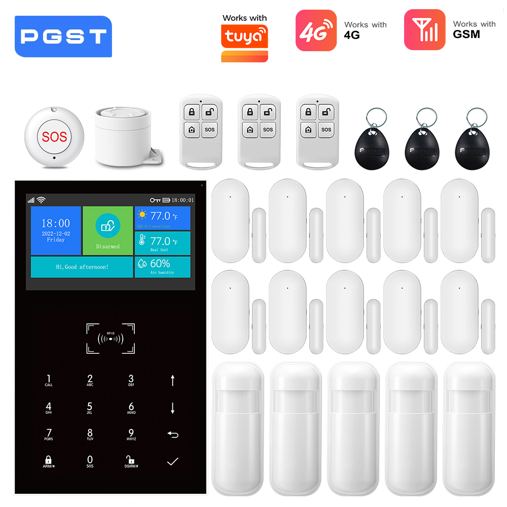 4G GSM WiFi Alarm System Work  - Smart Home Automation Diy 评论和价格